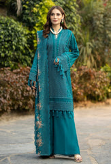 Fuchsia by Adan's Libas Unstitched 3 Piece Chikankari Lawn Collection'2023-02-Pelorous