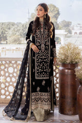 Baagh by Aik Atelier Unstitched 3 Piece Luxury Velvet Collection'2022-BV-02
