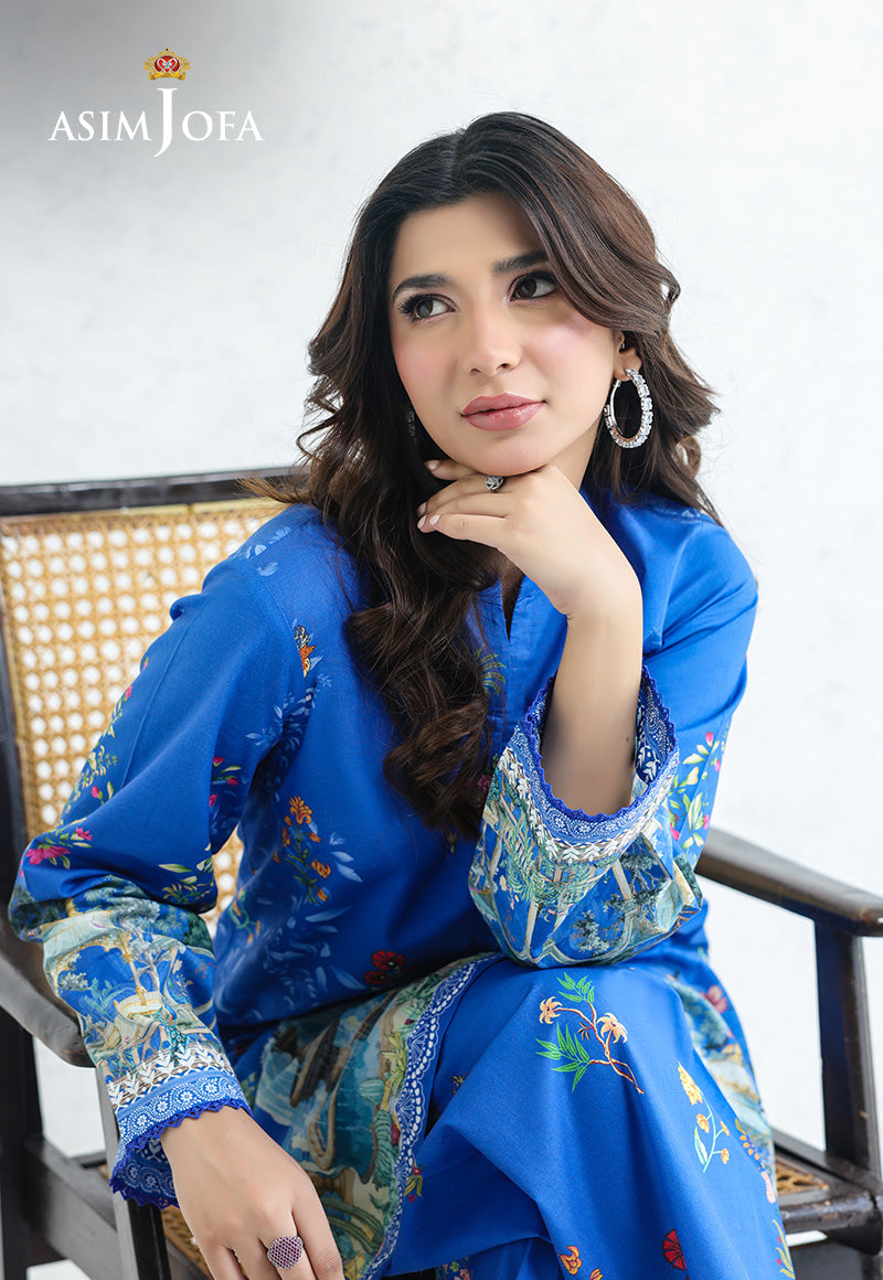 Daily Pret By Asim Jofa Stitched 2 Piece Cambric Collection'2025-AJPB-215