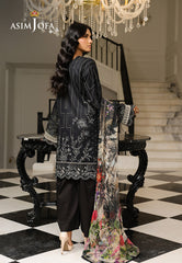 Monochrome by Asim Jofa Unstitched 3 Piece Lawn AJMCH-12