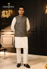 Asim Jofa  Ready To Wear Men Vol3 Ajmwc-04 Stitched Waistcoat 1 Pc