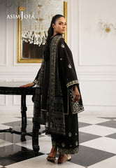 Monochrome by Asim Jofa Unstitched 3 Piece Lawn AJMCH-09