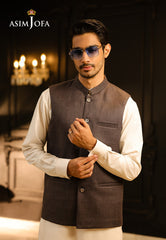 Asim Jofa  Ready To Wear Men Vol3 Ajmwc-01 Stitched Waistcoat 1 Pc