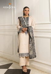 Monochrome by Asim Jofa Unstitched 3 Piece Lawn AJMCH-16