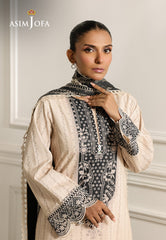 Monochrome by Asim Jofa Unstitched 3 Piece Lawn AJMCH-16