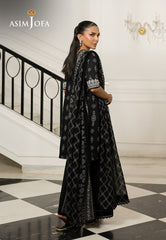 Monochrome by Asim Jofa Unstitched 3 Piece Lawn AJMCH-10