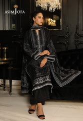 Monochrome by Asim Jofa Unstitched 3 Piece Lawn AJMCH-18
