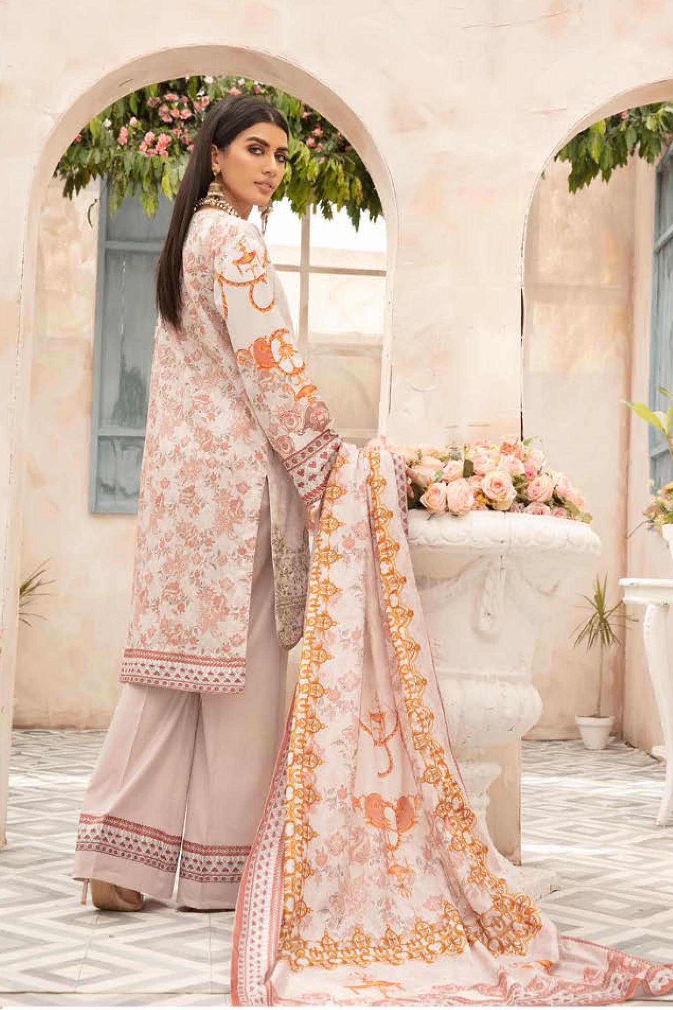 Johra by Jihan Unstitched Digital Printed Lawn Collection'2022-JH-02
