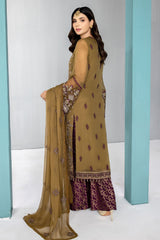 Kuch Khas By Flossie Unstitched 3 Piece Formals Vol-13 Collection'2025-Rose Gold
