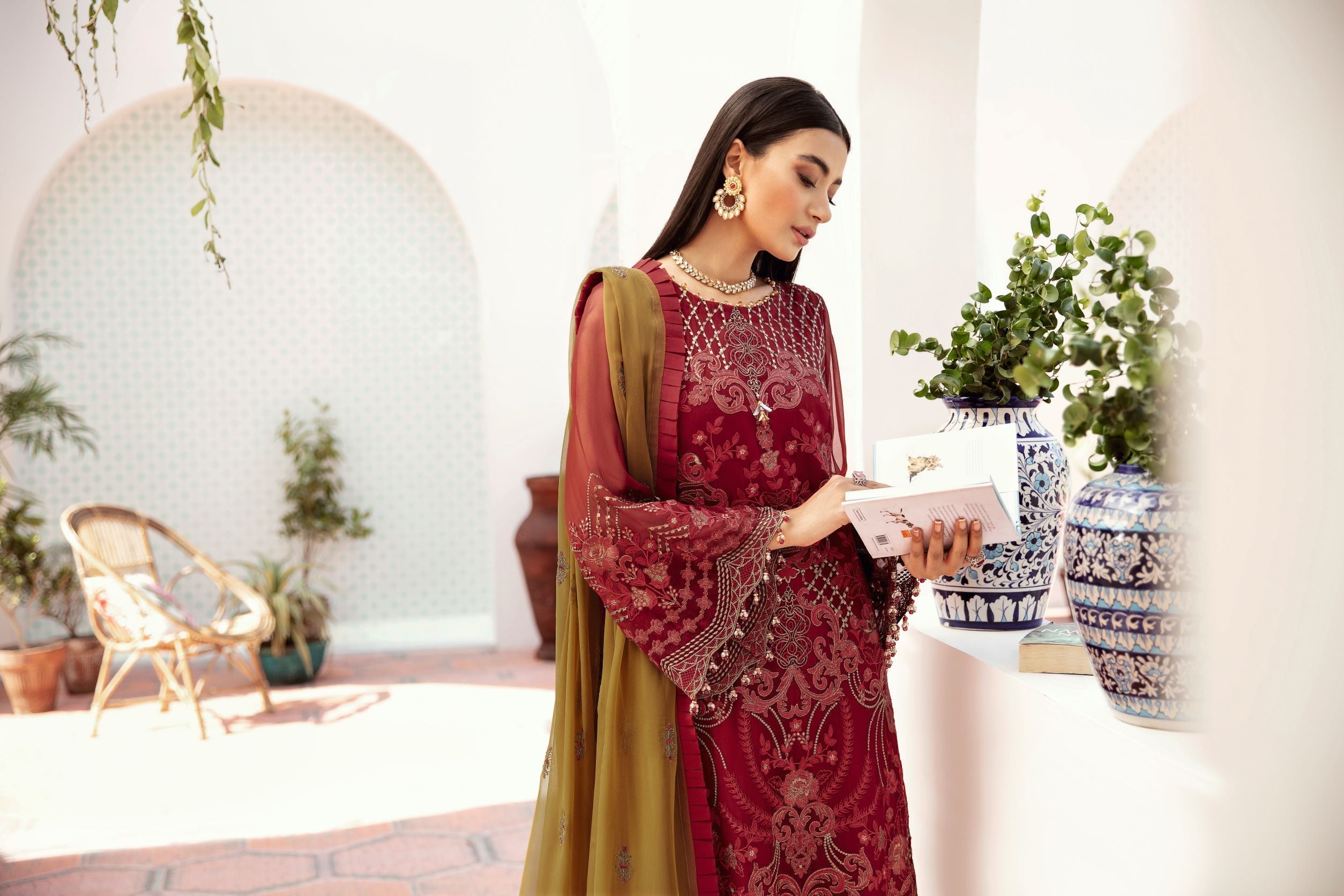Kuch Khas By Flossie Unstitched 3 Piece Formals Vol-10 Collection'2025-Rubocondo