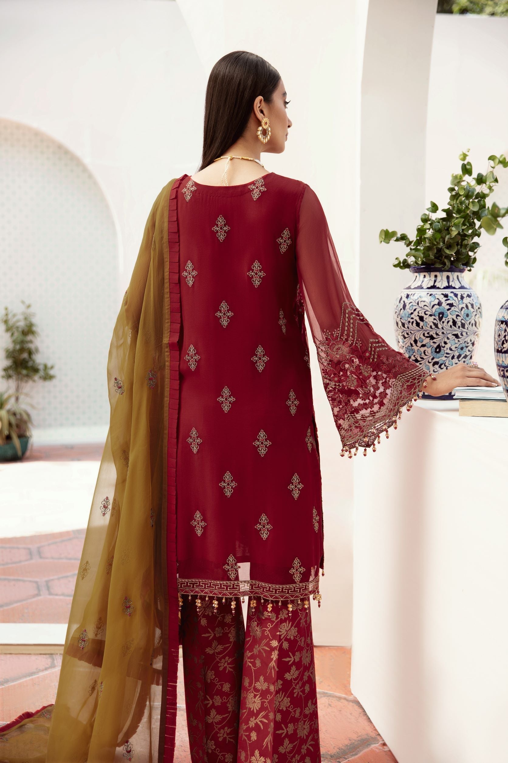 Kuch Khas By Flossie Unstitched 3 Piece Formals Vol-10 Collection'2025-Rubocondo