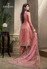 Asim Jofa Limited Edition Vol-1 2021 Ajle-04 Embroidered Net 3 Pcs