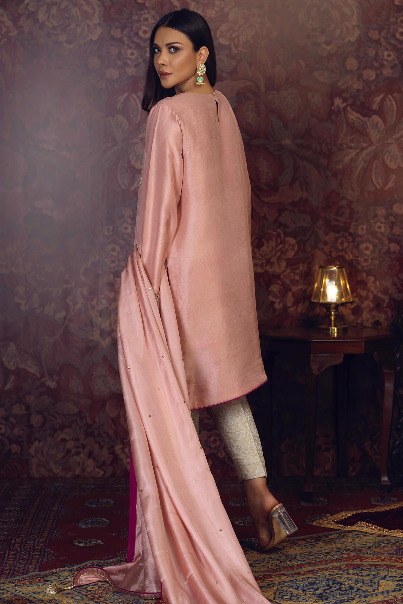 Arzish By Zaaviay Stitched Nazm (Three Piece)
