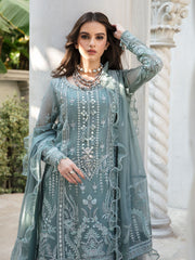 Gulaal Unstitched 3 Piece Emb Chiffon Eid Collection'2023-Aiyla 07