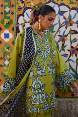 Elan Unstitched 3 Piece Luxury Lawn Collection'2025-03-A-Solene