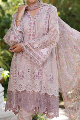 Noor By Saadia Asad Unstitched 3 Piece Luxury Chikankari Lawn'2024-D-03-A