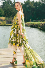 M.Prints By Maria B Unstitched 3 Piece Spring Summer Collection'2025-03-A