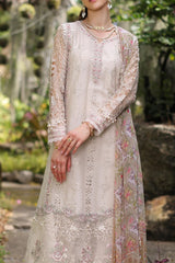 Noor By Saadia Asad Unstitched 3 Piece Luxury Chikankari Lawn'2024-D-03-B