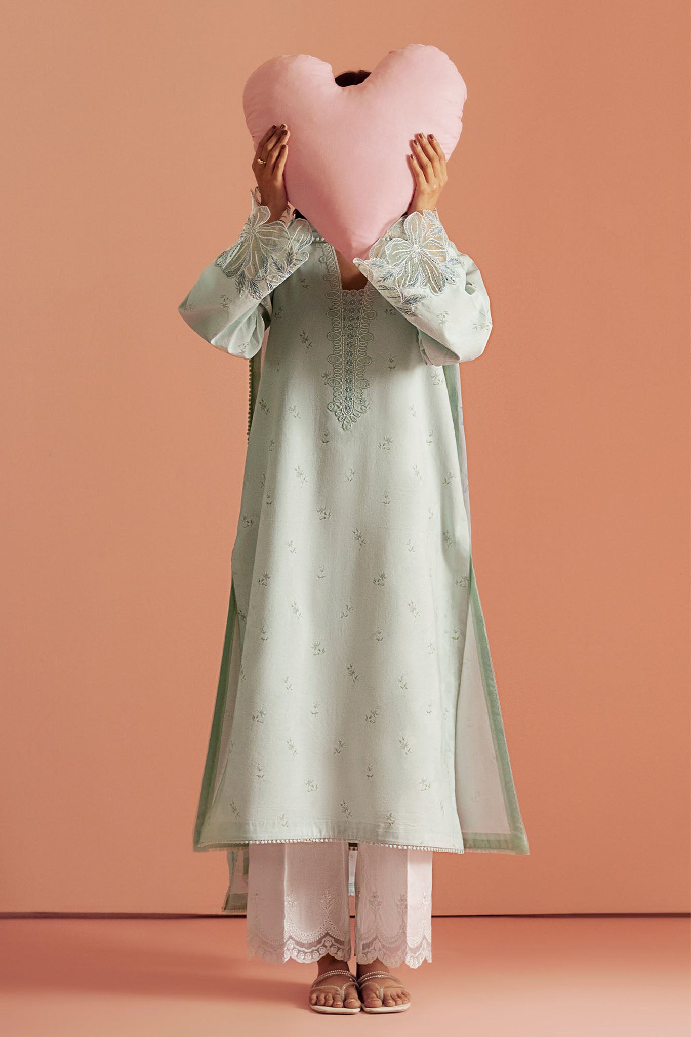 Daffodils By Seran Unstitched 2 Piece Lawn Collection'2025-03-Cassie