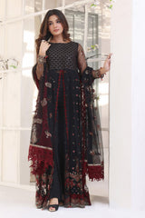 Libaas e Khas by Soghat Unstitched 3 Piece Luxury Chiffon Collection'2022-LK-03