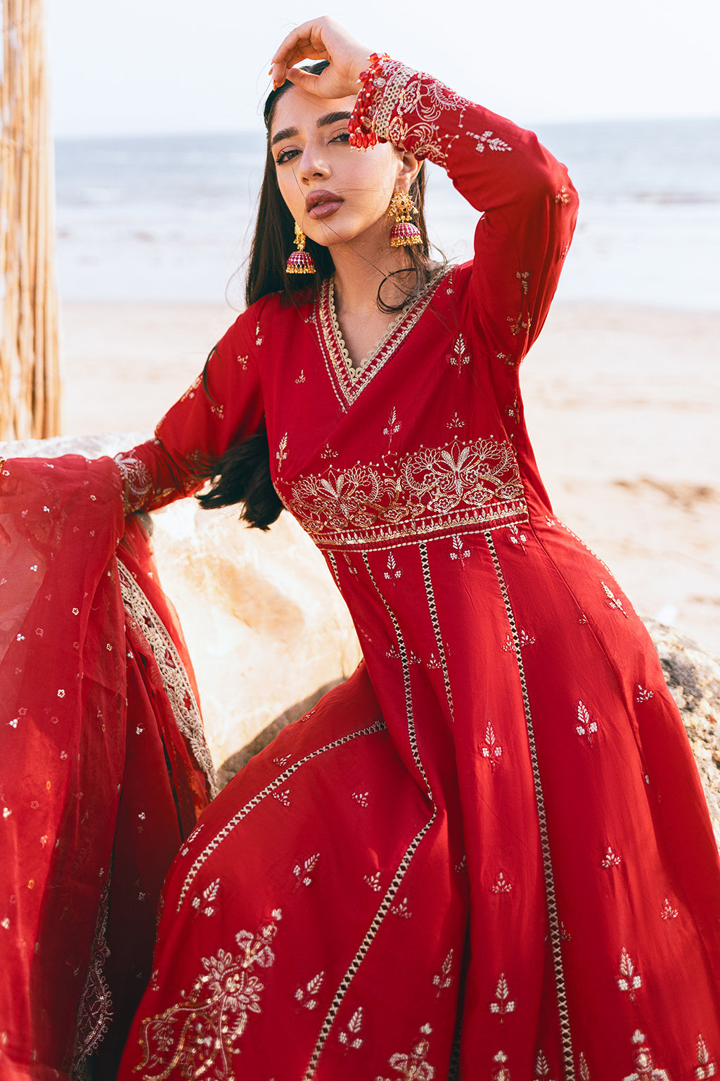 Zarposh Unstitched 3 Piece Summer Collection-Ghazal
