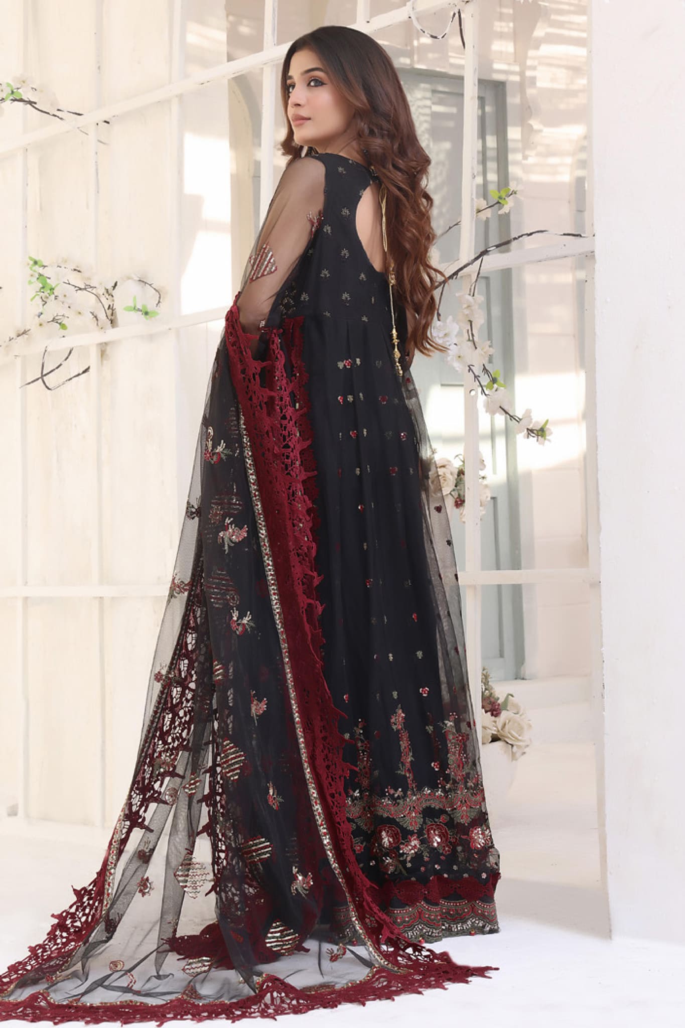 Libaas e Khas by Soghat Unstitched 3 Piece Luxury Chiffon Collection'2022-LK-03