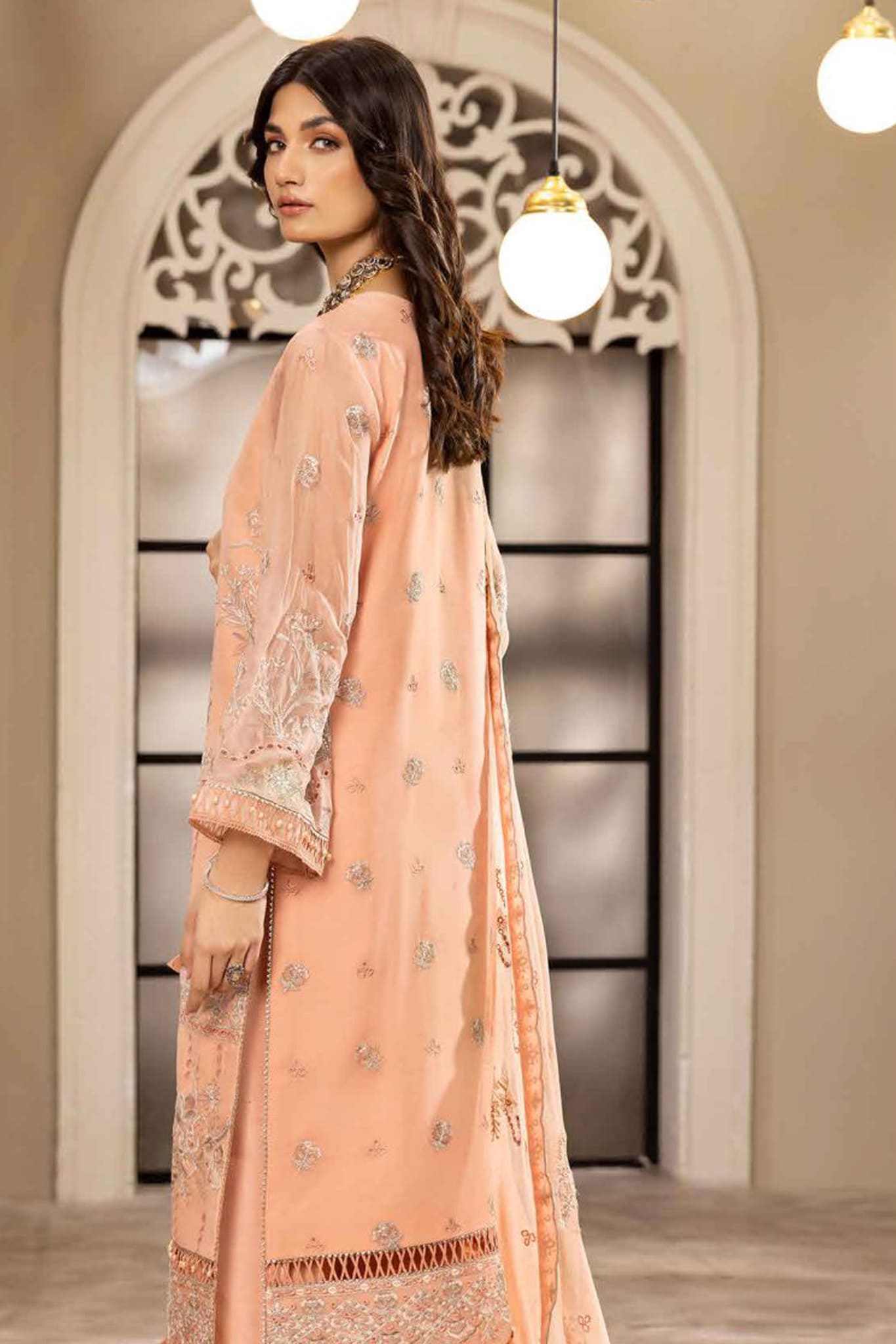 Dhaagay by Alizeh Unstitched 3 Piece Chiffon Vol-02 Collection'2023-03-Ansha