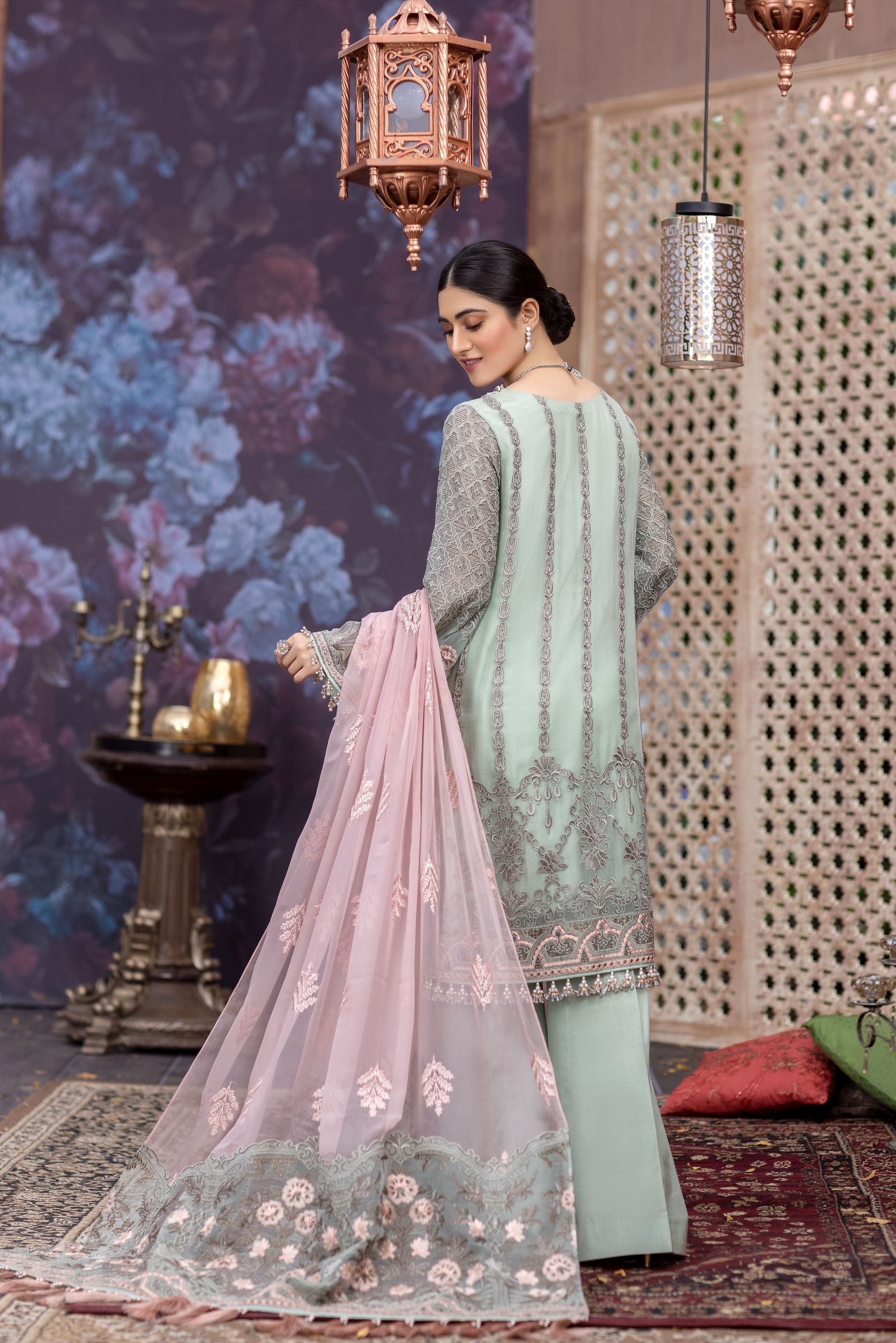 Flossie Unstitched 3 Piece Formals Executive Vol-03 Collection'2025-Fluer Douce