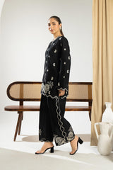 Mannat Clothing Stitched 2 Piece Spring Edit-Noir