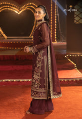 Asim Jofa Luxury Festive Drop 3 Ajllf-04 Embroidered Chiffon 3 Pcs