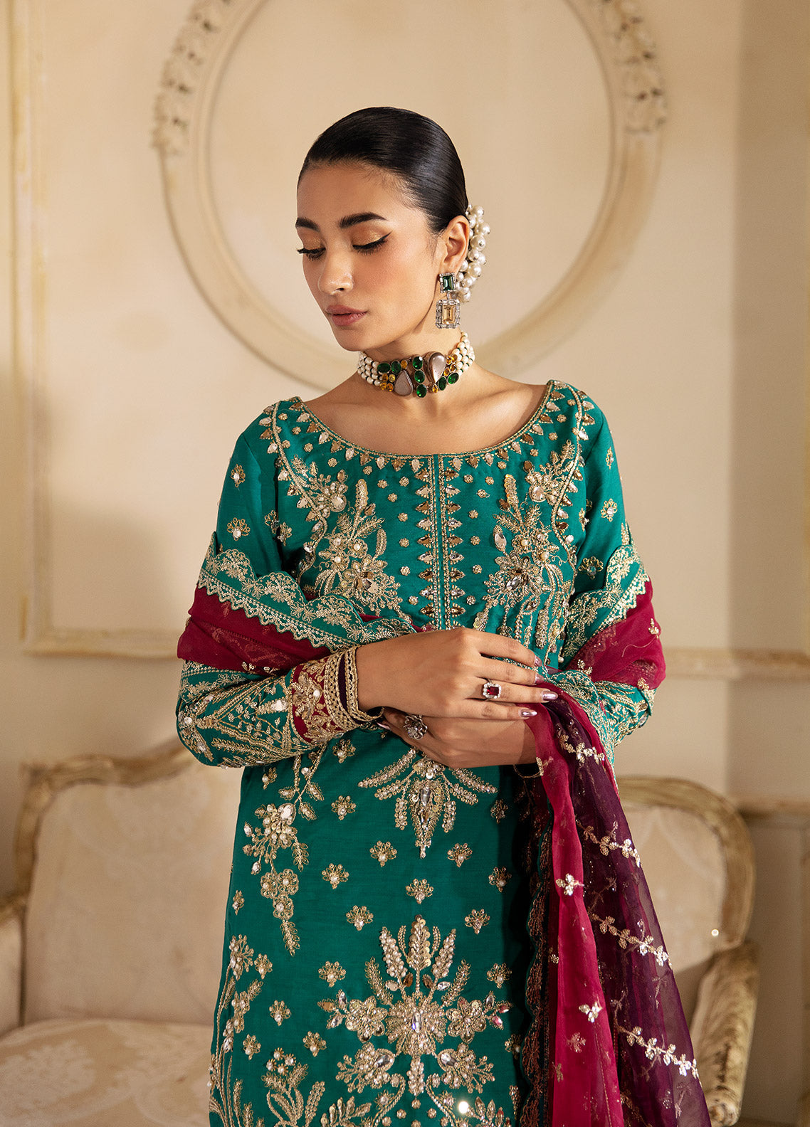 Aaniya By Gulaal Unstitched Wedding Formals Collection'2023-Amirah GL-WS-23V1-40