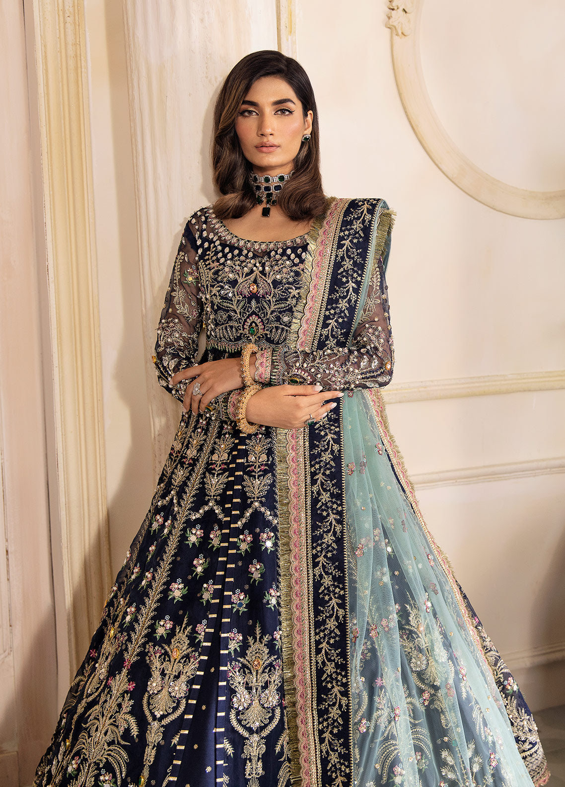 Aaniya By Gulaal Unstitched Wedding Formals Collection'2023-Shehnaz GL-WS-23V1-41