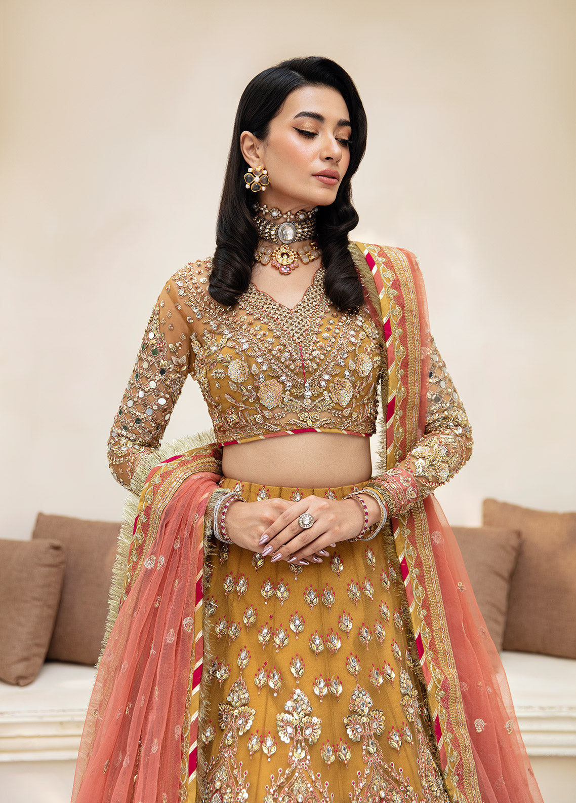 Aaniya By Gulaal Unstitched Wedding Formals Collection'2023-Miraas GL-WS-23V1-35