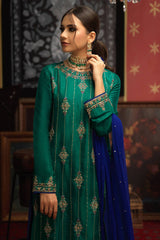 Arzish By Zaaviay Stitched Baria (Three Piece)