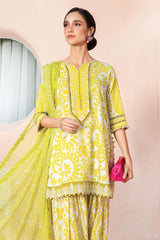 M.Prints By Maria B Unstitched 3 Piece Spring Summer Collection'2025-04-A