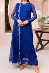 Ensembles By Azure Unstitched 3 Piece Festive Formals Eid Edit Collection'2024-04-Sapphire Symphony