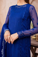 Ensembles By Azure Unstitched 3 Piece Festive Formals Eid Edit Collection'2024-04-Sapphire Symphony