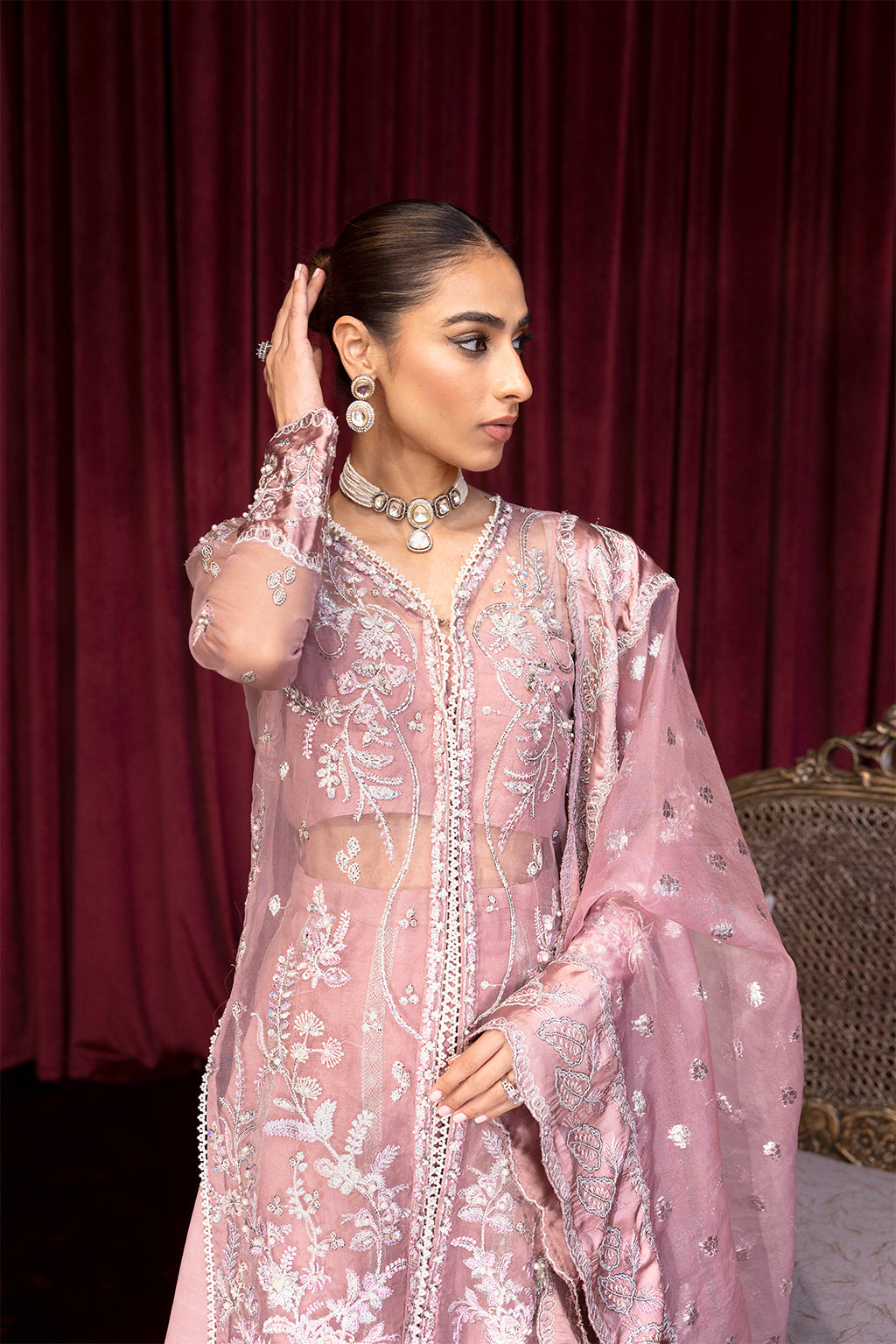 Zarposh Unstitched 3 Piece Formals Collection-RAHGOLI