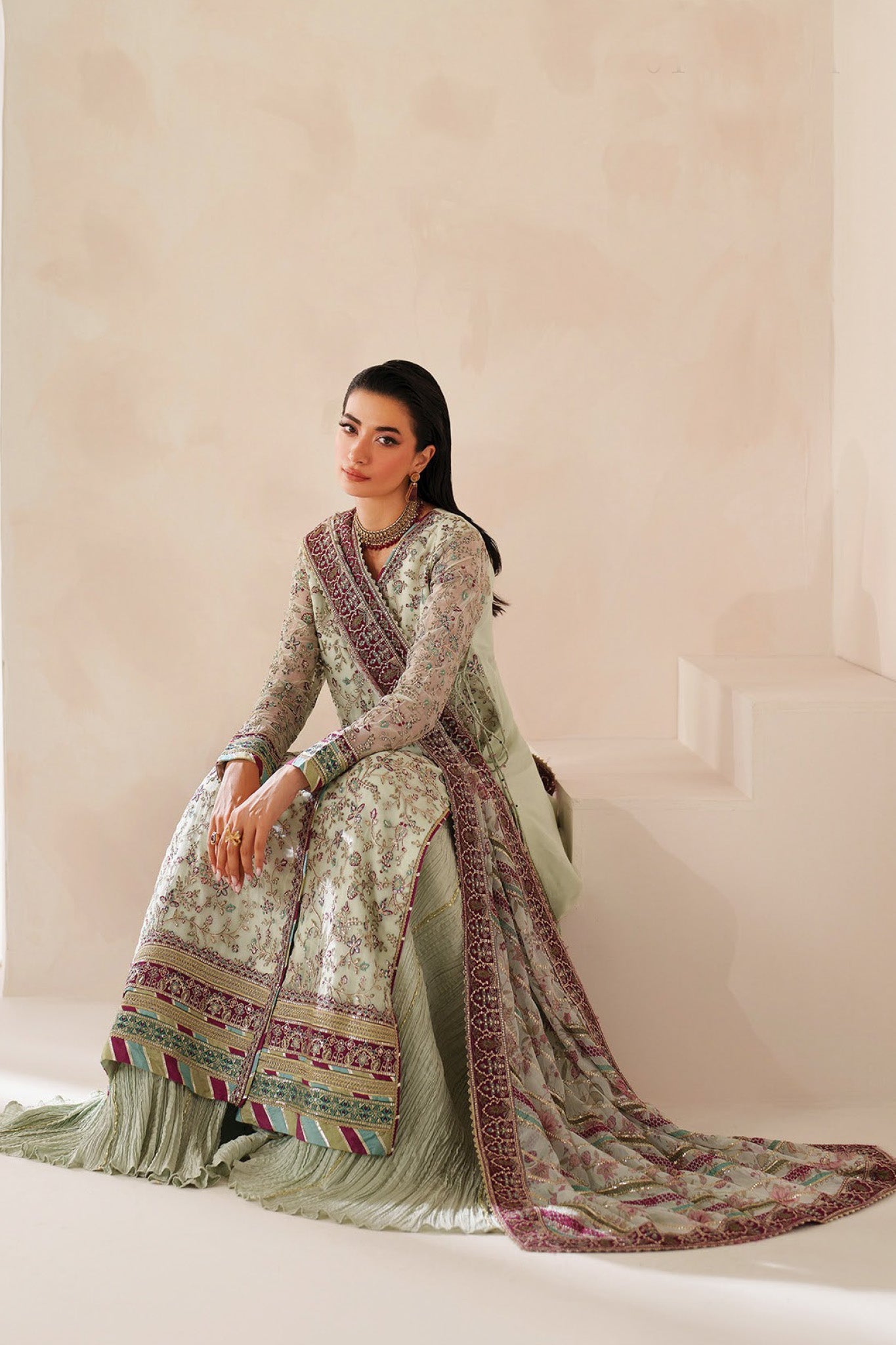 Nurah By Xenia Unstitched 3 Piece Luxury Formals Collection'2025-04-Zaleh