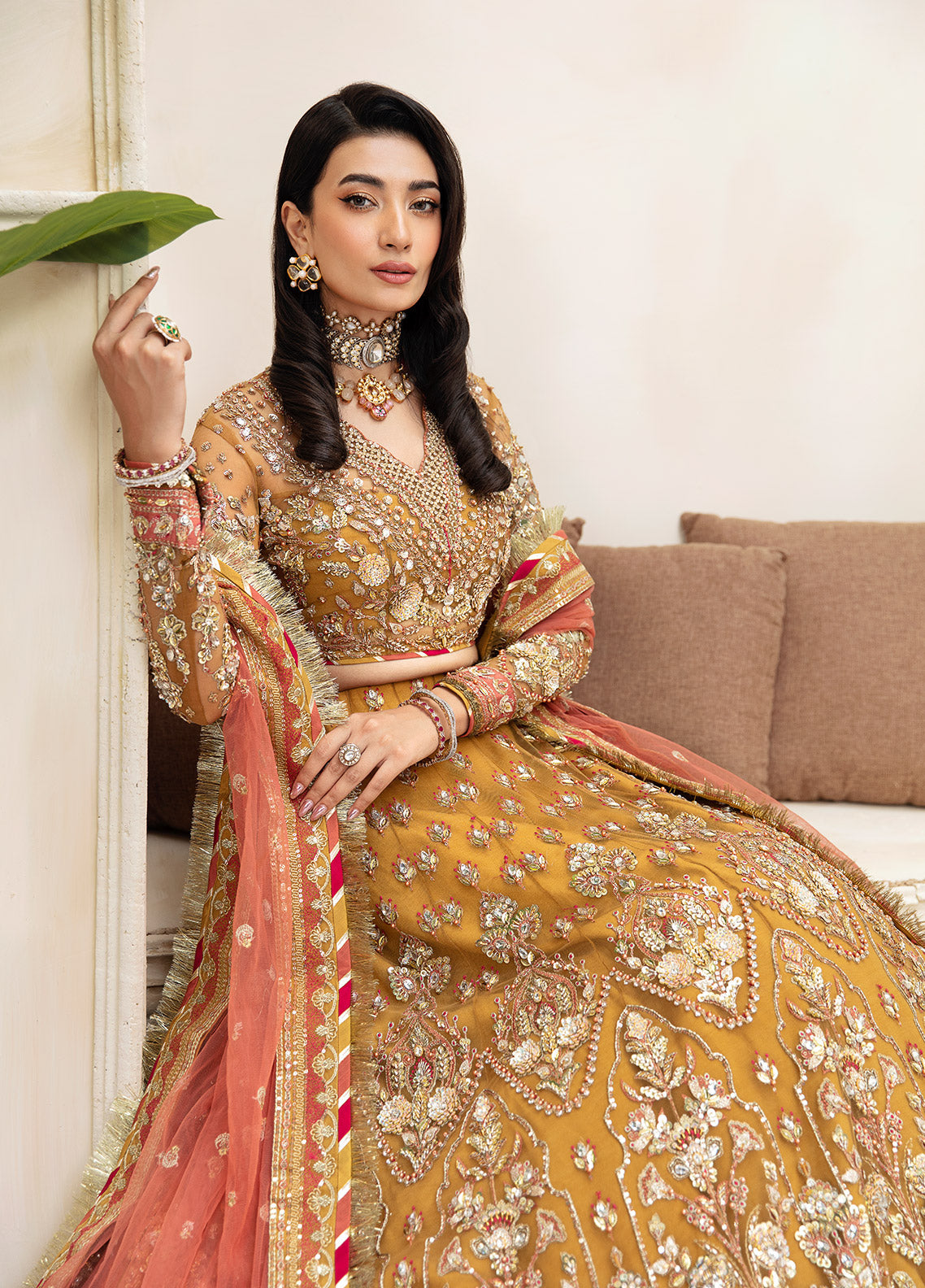 Aaniya By Gulaal Unstitched Wedding Formals Collection'2023-Miraas GL-WS-23V1-35