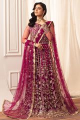 Hemline By Mushq Unstitched 3 Piece Aura Debut Wedding Collection'2024-05-Fuchsia