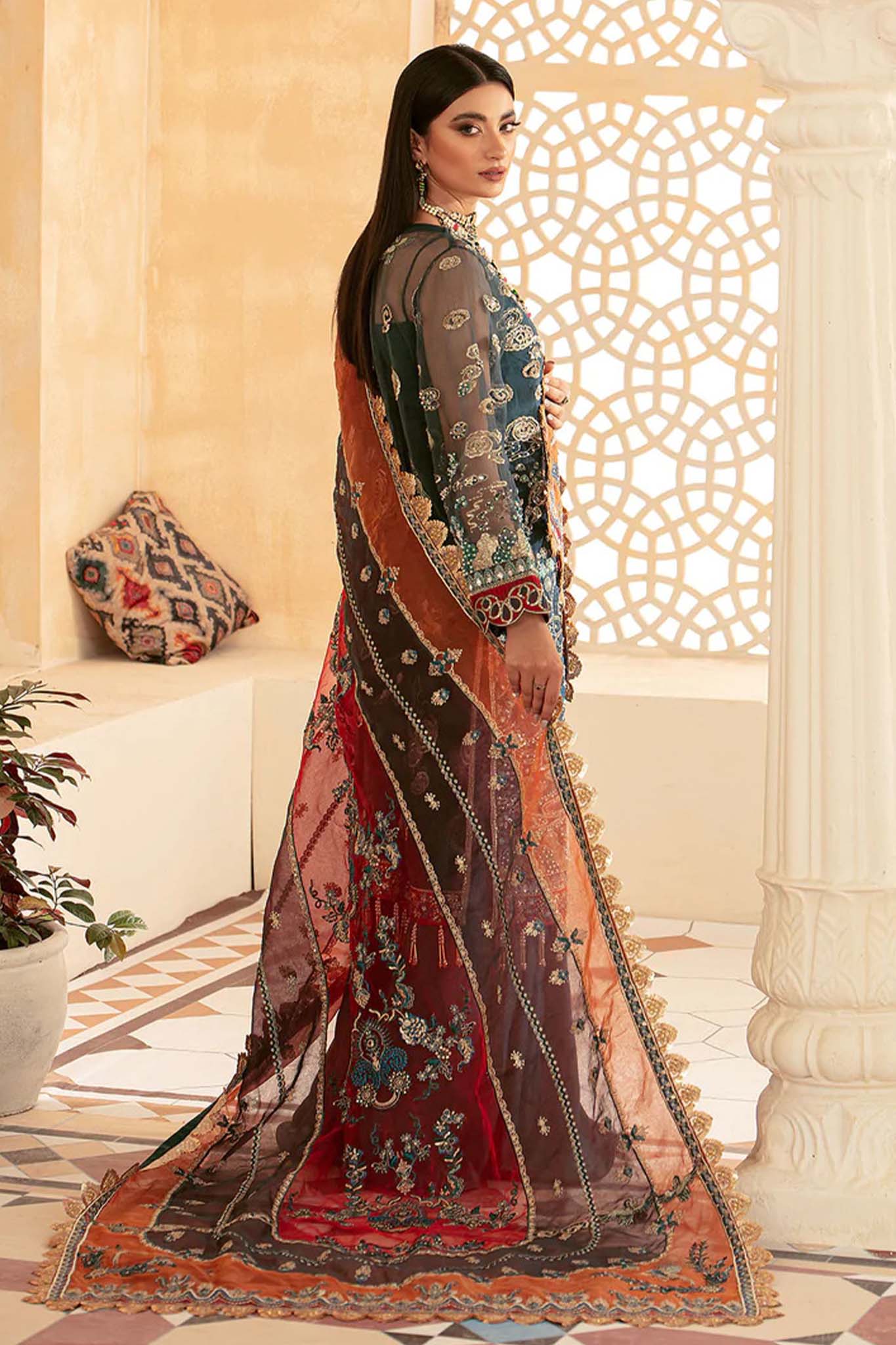 Marwa by Maryam Hussain Unstitched 3 Piece Luxury Festive Collection'2022-05-Geet