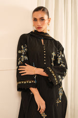 Festive Edit By Sahar Unstitched 3 Piece Jacquard Collection-05-Raven Muse