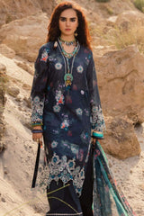 Adan's Linas Printkari Unstitched 3 Piece Lawn Collection'2023-A-05