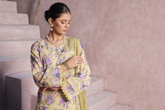 Dressline Cocktail UnStitched 3 Piece Premium Heavy Chikankari  Cutwork Emb Bana Dora Digital Printed Lawn Collection