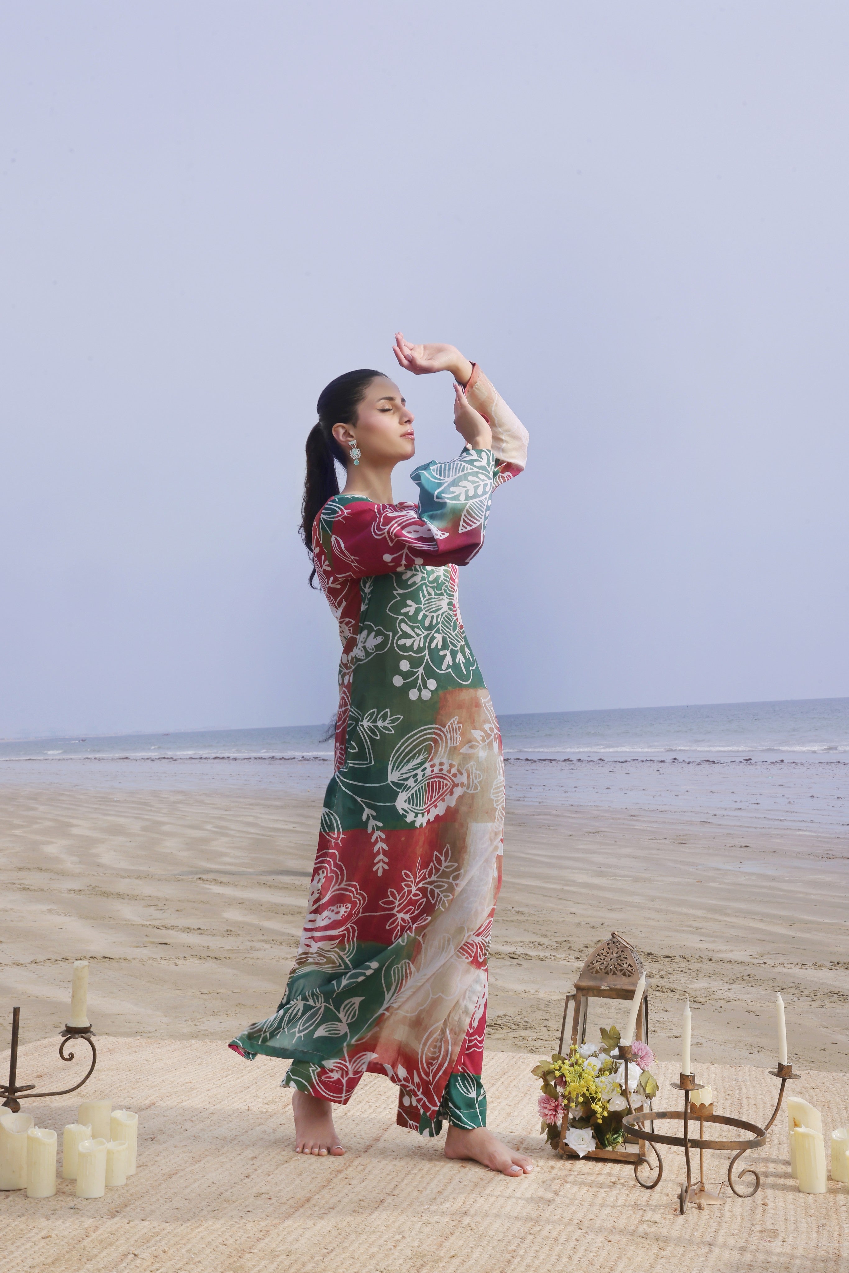 Whisper Wind By Feathers Unstitched 2 Piece Printed Lawn Collection'2025-PINEAR-FT503