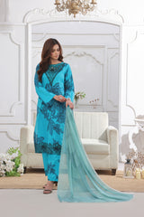 Midnight Murmurs By Feathers Lawn Collection'2025-TWINKLE-FT480