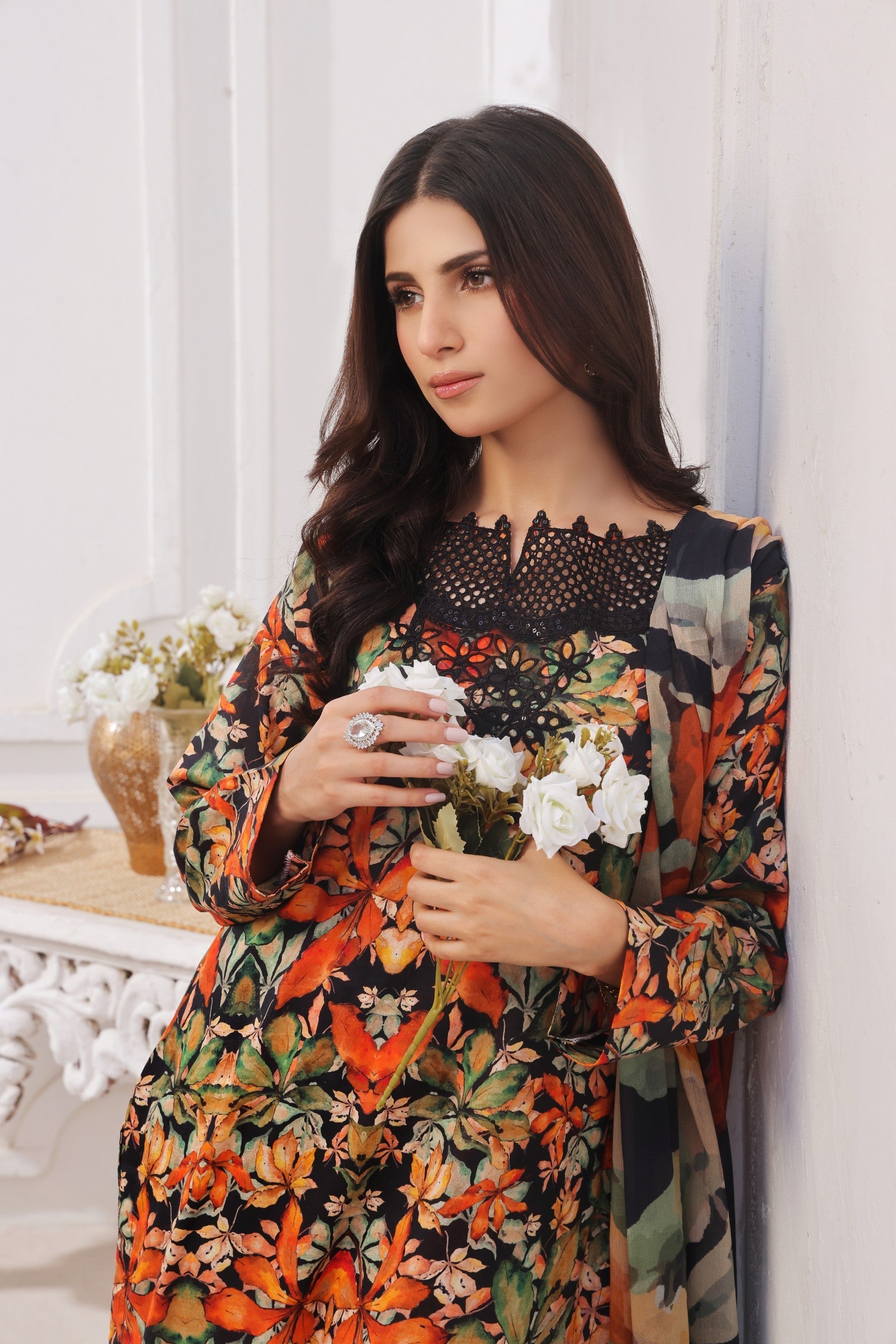 Midnight Murmurs By Feathers Lawn Collection'2025-VARNIKA-FT483