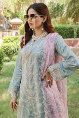 Dressline UnStitched 3 Piece Premium Heavy Chikankari Emb Bana Dora Lawn Collection