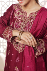 Dressline Subh-E-Bahar A Breathtaking Blend Of Luxury Dora Lawn & Munnar Elegance